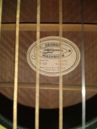 Guitarra Acústica Negra