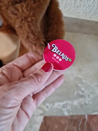 Peluche Perro Belros Marrón