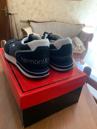 Scarpe Harmont&Blaine Uomo Blu/Bianco
