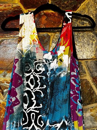 Vestido Verano Multicolor Talla Única