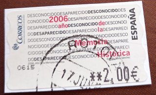 Etiquetas Franqueadoras ATM España 2006