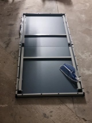 Mesa de ping pong plegable portatil