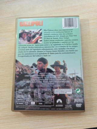 DVD Gallipoli Mel Gibson Peter Weir