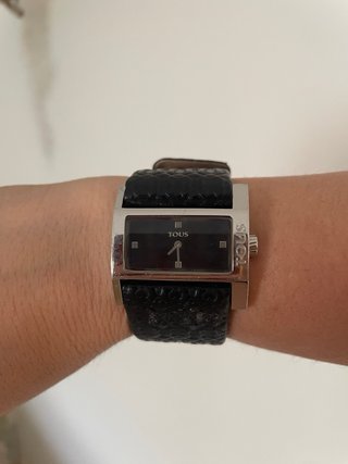 Reloj Tous Negro y Plateado