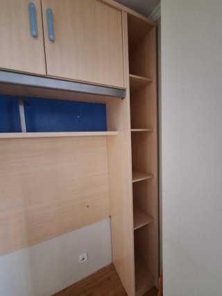 Mueble dormitorio sin cama