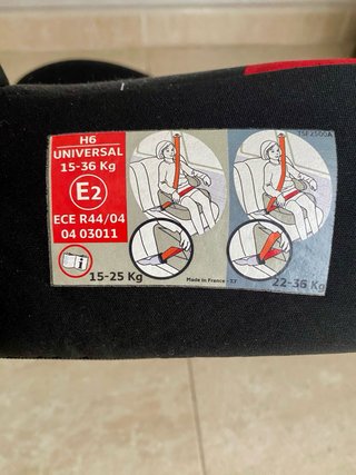 Asiento elevador para niños