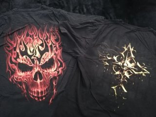 Camisetas Gráficas Calavera
