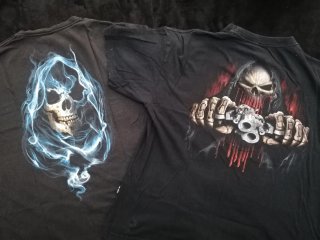 Camisetas Gráficas Calavera