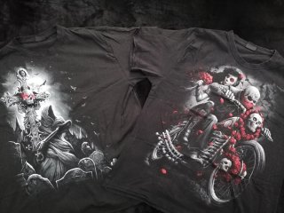 Camisetas Gráficas Calavera