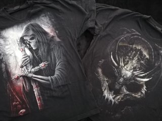 Camisetas Gráficas Calavera
