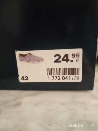 ZAPATILLAS FILA DENIM LONA HOMBRE  TALLA 42