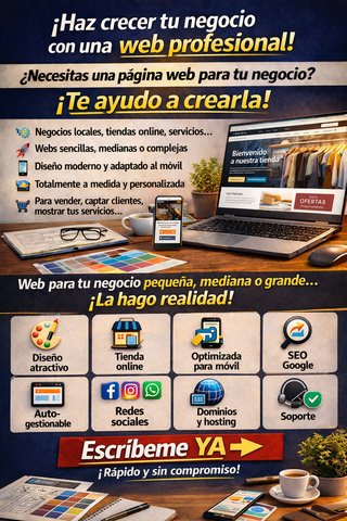 Creación de páginas web profesionales