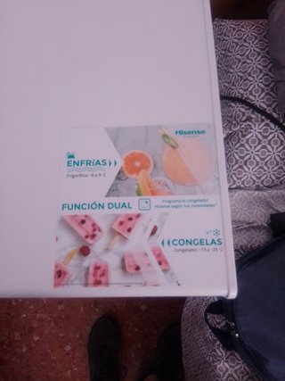 Congelador Hisense FT184D4AWF Blanco