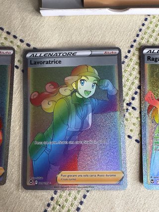 4 Carte Allenatore Pokemon ITA
