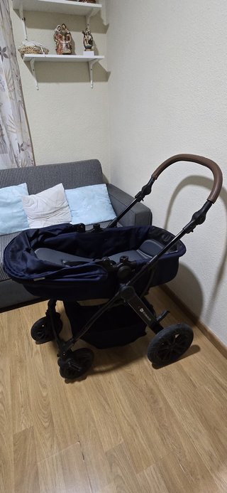 Coche Bebé Kinderkraft 2 en 1: Capazo + Silla