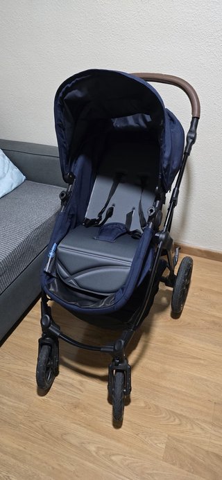 Coche Bebé Kinderkraft 2 en 1: Capazo + Silla