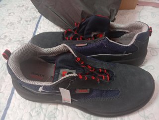 Botas de seguridad Würth azules y grises