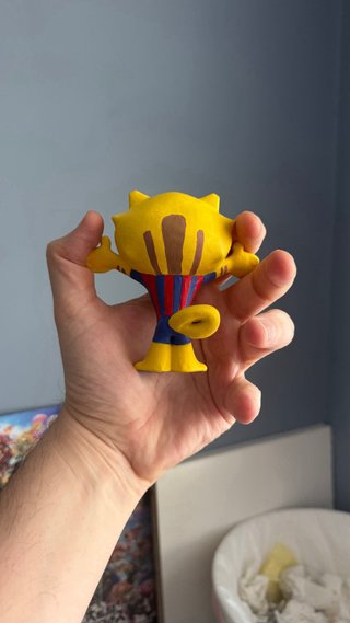 Figura Cat Culé 3D