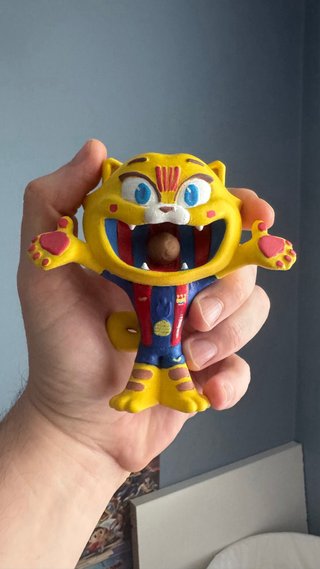 Figura Cat Culé 3D