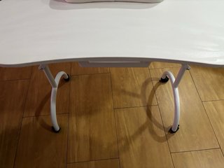 Mesa plegable de manicura profesional con cojín