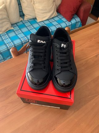 Scarpe F09 uomo nere