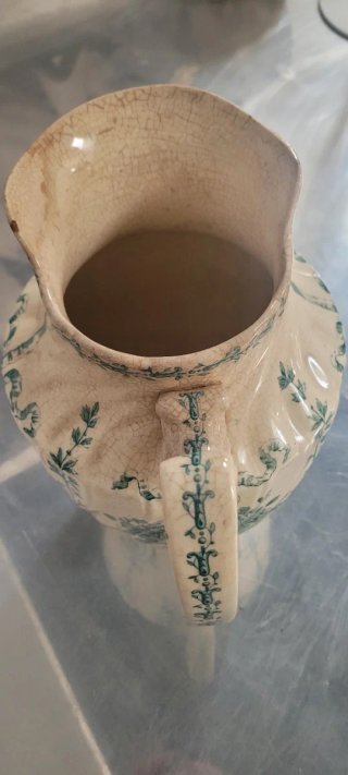 Jarra porcelana Gien vintage Francia