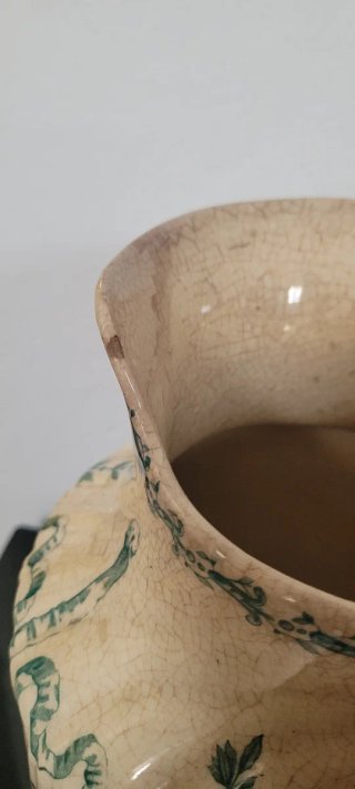 Jarra porcelana Gien vintage Francia