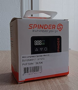 Mini compresor aire SPINDER Mini120