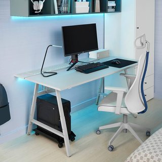 Escritorio y Silla Gamer/Oficina Blanca