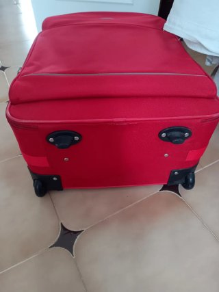Maleta Grande Samsonite  Roja 2 Ruedas