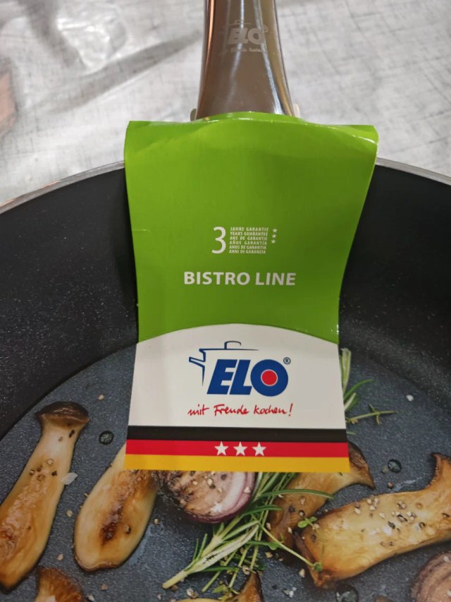 Sartén Elo Bistro Line 28 cm. De aluminio.