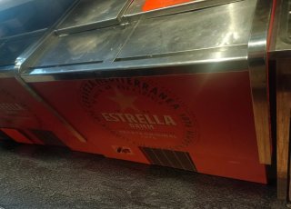 Botellero profesional Estrella Damm (102cm)