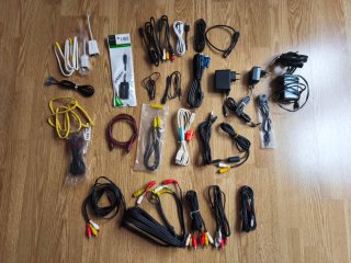 Lote 30 Cables Varios (HDMI, USB, Audio, etc.)