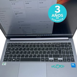 Portátil Samsung Book 4 i5 16GB 512GB SSD W11