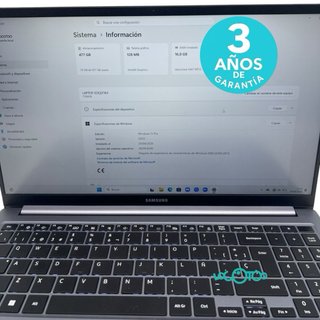 Portátil Samsung Book 4 i5 16GB 512GB SSD W11