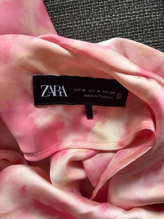Vestido fiesta Zara Talla M