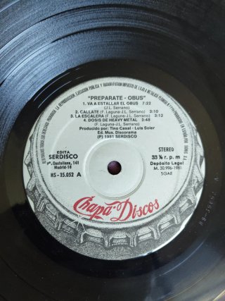 Vinilo Opus - Preparate
