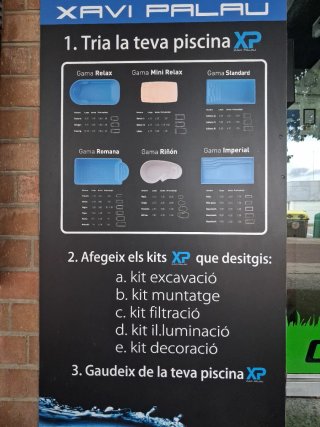 Piscina de fibra MP1 - Casco