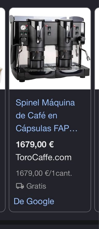 Macchina da Caffè FAP Jasmine 2 Capsule