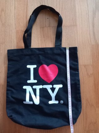 Bolso Tote I Love NY Negro
