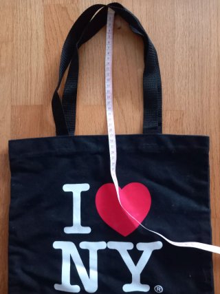 Bolso Tote I Love NY Negro