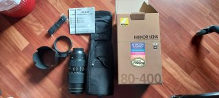 Camara y objetivo Nikon