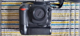 Camara y objetivo Nikon