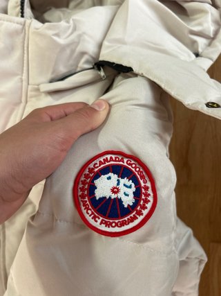 Cazadora Canada Goose Beige