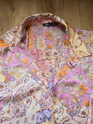 Camicia stampata donna Zara