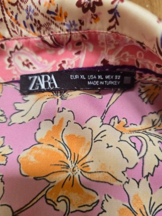 Camicia stampata donna Zara