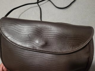 Borsetta Valentino Garavani vintage marrone pelle