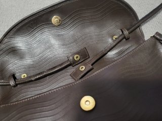 Borsetta Valentino Garavani vintage marrone pelle