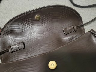 Borsetta Valentino Garavani vintage marrone pelle