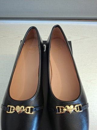 Bailarinas Love Moschino Talla 39 Negras